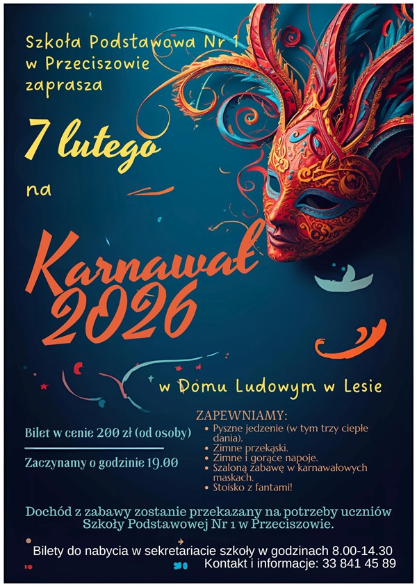 Plakat karnawał 2026