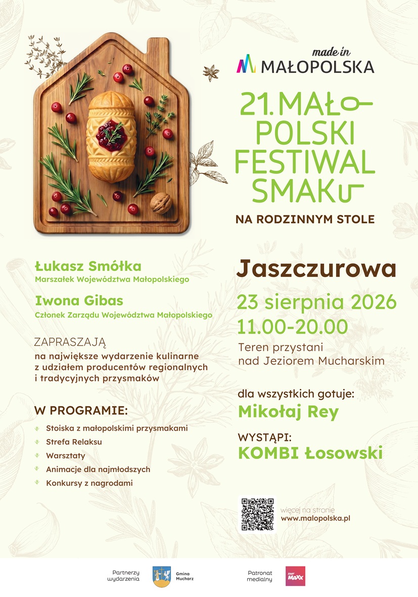 Plakat Smaki Małopolski