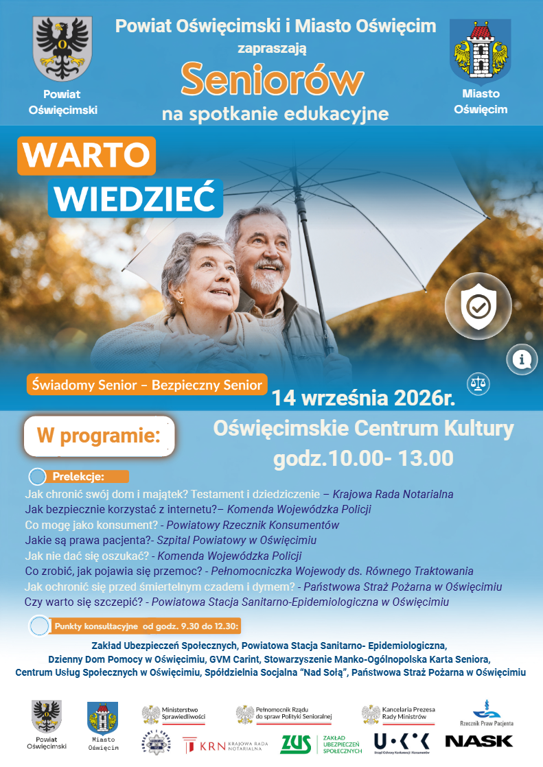 Plakat Święto Seniora