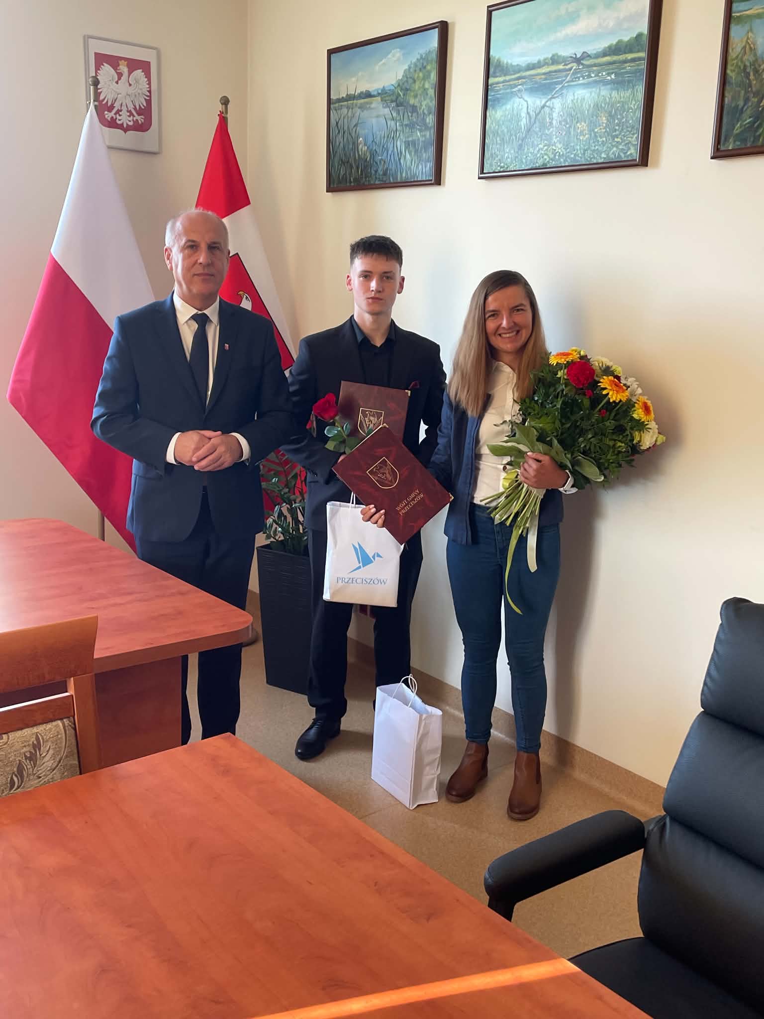 Przyznanie nagr&oacute;d dla sportowc&oacute;w