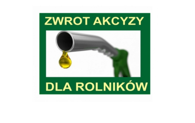 Zdjęcie do Informacja - zwrot podatku akcyzowego zawartego w cenie oleju napędowego wykorzystywanego do produkcji rolnej