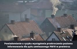 Zdjęcie do Ostrzeżenie 1 stopnia o zanieczyszczeniu powietrza dla powiatu oświęcimskiego