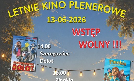 Zdjęcie do Kino Plenerowe 13-06-2026