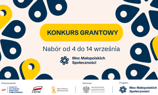 Zdjęcie do 4 września rusza konkurs grantowy Moc Małopolskich Społeczności 2026