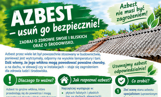 Zdjęcie do Azbest - co warto wiedzieć i jak usuwać go bezpiecznie